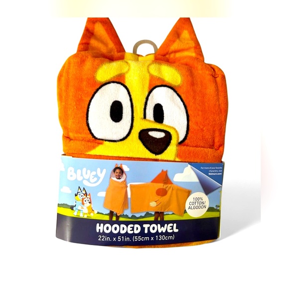 Adidas Bright Orange Hooded Towel - Picture 1 of 4